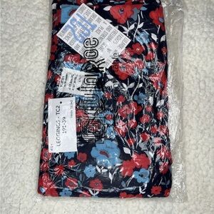 LuLaRoe Floral Patterned Garment - Blue, Red, Pink
